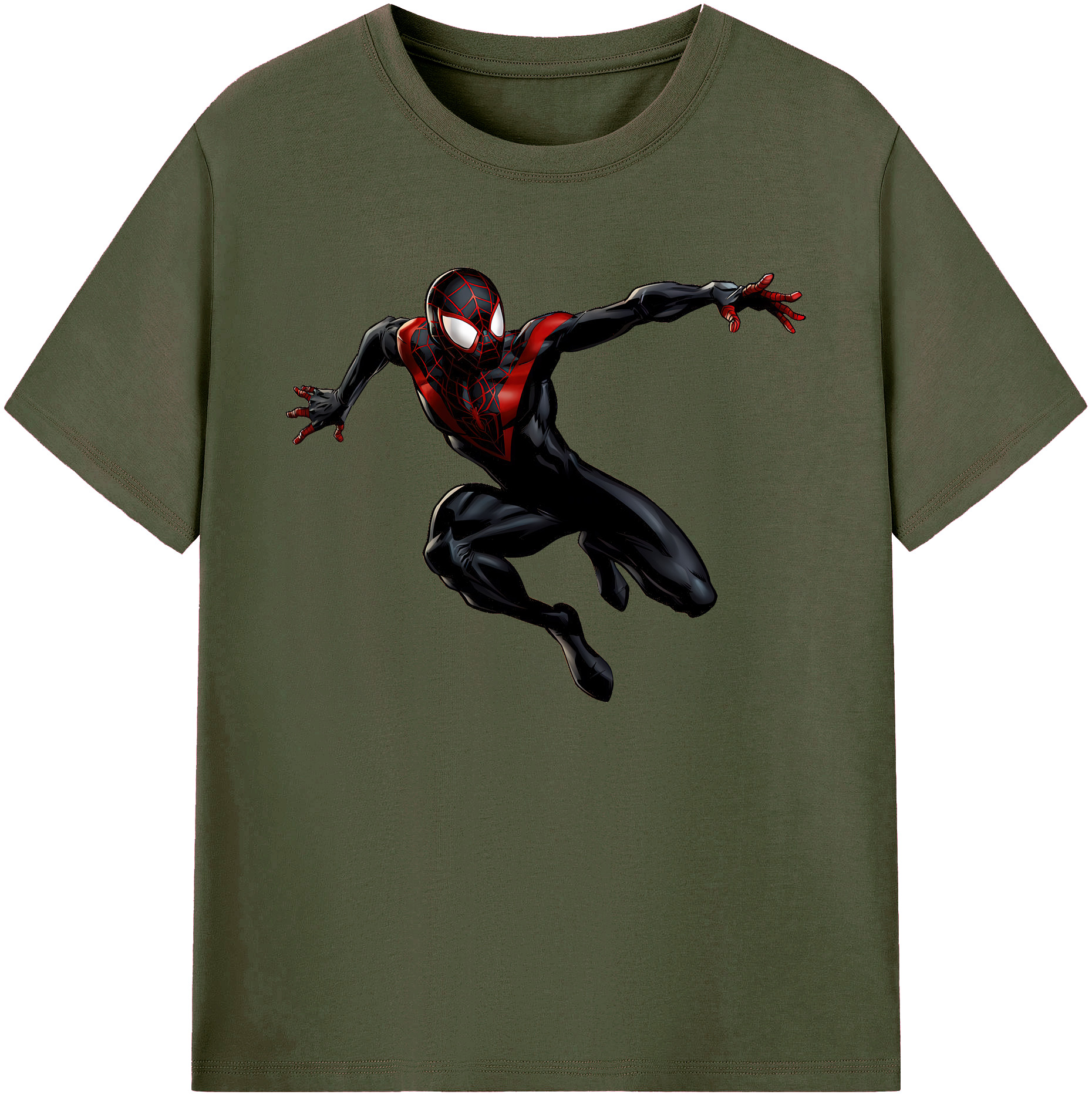 （画像用） Spider Man スパイダーマン 綿100％ メンズ半袖Tシャツ｜肌触りやわらか＆通気性